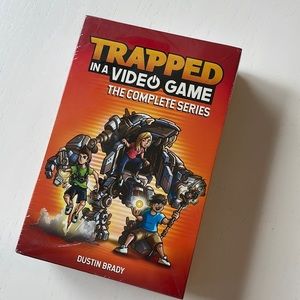 Trapped in a video game books the complete series NEW